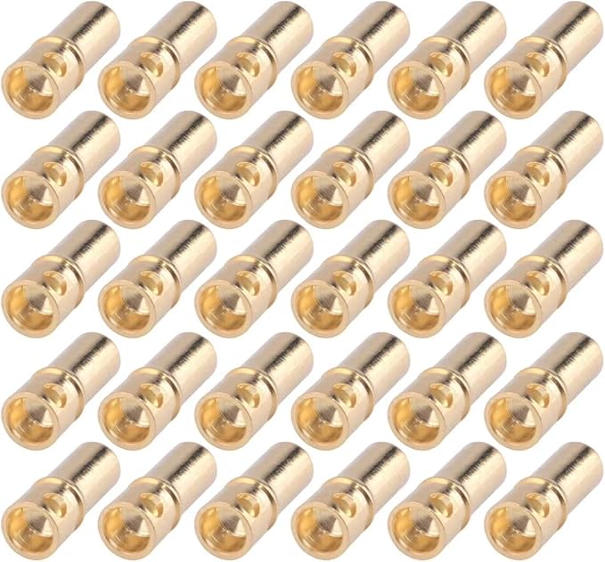 30Pairs 3.5mm Gold Bullet Banana Female Male Connectors RC ESC LIPO Battery Device Electric Motor Wire Parts