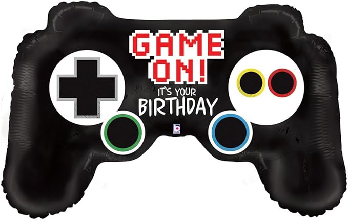 Anagram Sonic Video Gamers Controller Birthday Party Supplies Hedgehog Foil Balloon Bouquet Decorations