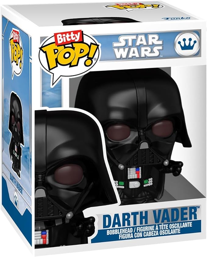 Funko Pop Bitty: Star Wars - Darth Vader, Lando Calrissian, Luke Skywalker and Yoda, & Mystery Chase Figure - (Styles May Vary) and A Surprise Mystery Mini Figure - 0.9 Inch (2.2 Cm)