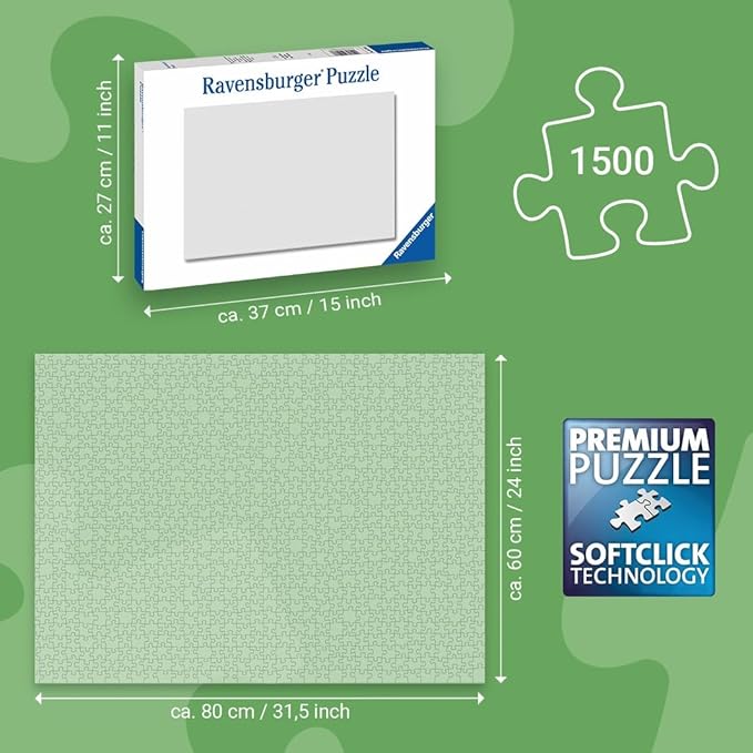 Ravensburger Country Cottage Jigsaw Puzzle - 1500 Pieces | Expertly Crafted in Germany | Unique, Interlocking Fit | Vibrant, Glare-Free Imagery | Perfect for Adults and Kids Alike