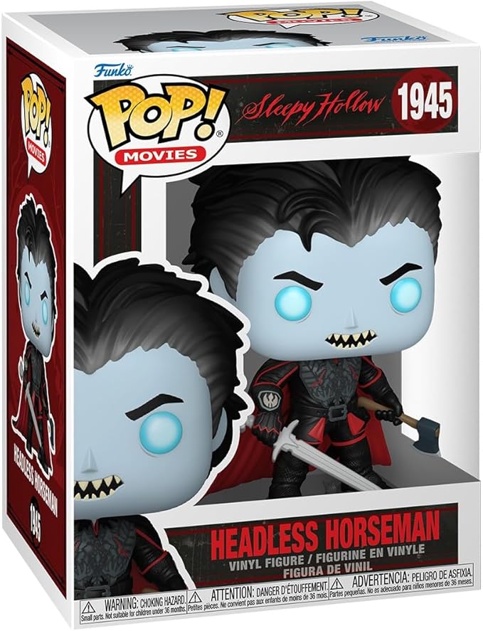 Funko Pop! Movies: Sleepy Hollow - Headless Horseman with Chase - Collectable Vinyl Figure - Gift Idea - Official Merchandise - Toys for Kids & Adults - Horror Fans - Model Figure for Collectors