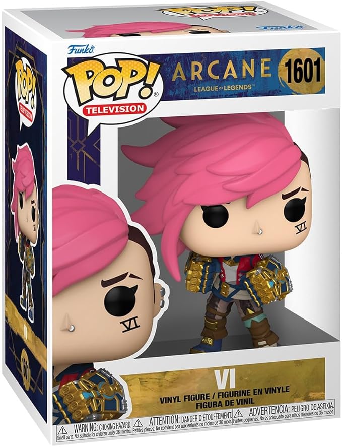 Funko POP TV: Arcane LOL - Vi - Arcane: League of Legends - Collectable Vinyl Figure - Gift Idea - Official Merchandise - for Kids & Adults - TV Fans - Model Figure for Collectors and Display