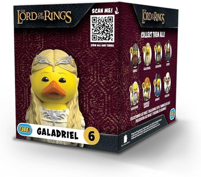 TUBBZ Boxed Edition: Lord of The Rings - Galadriel Cosplaying Rubber Duck Vinyl Figure