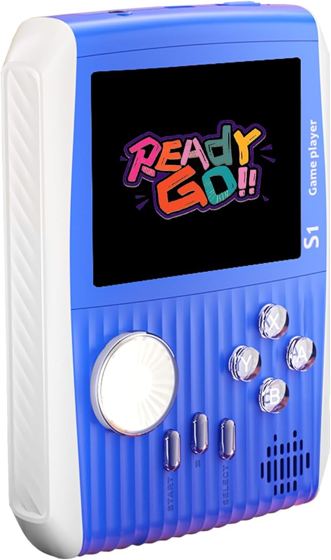 Kid Mini Handheld Retro Games Console Built in 666 Classic Games, Portable Handheld Video Games Console, 3 Inch Screen, 1020mAh Battery, Christmas Birthday Present Game Player for Boy Girl