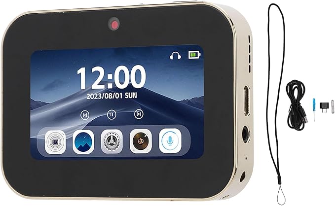 4K Digital Camera, 64MP Vlogging Camera with 3 Inch Touchscreen for Kids, 120 Degree Wide Angle & Night Vision Compact Cam, No SD Card Included