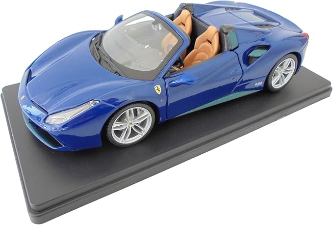 - 1/24 Scale Diecast Model Car Compatible with Ferrari 488 Spider - F101