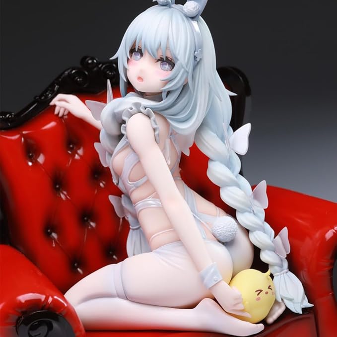 IJN Unzen Figure Swimsuit Anime Girl Statue MNF Le Malin Action Figures Sitting Pose Model PVC Desktop Ornaments 2 Pieces