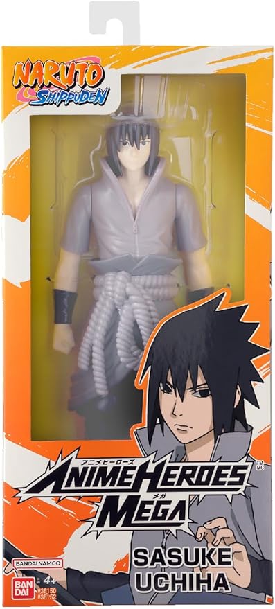 ANIME HEROES MEGA - Naruto - Sasuke Uchiha 12" Action Figure
