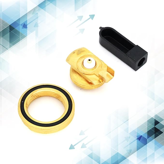 NMO Antenna Mount Repair KitsComplete 3/4" Hole Mount Coaxial Connector Stable Transmission for Vehicle NMO Antenna Mount Brass Contact Pin Insulator Repair Kits Complete 3/4" Hole