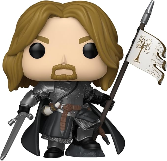Funko Pop! Movies: Lord of The Rings - Boromir - Collectable Vinyl Figure - Gift Idea - Official Merchandise - Toys for Kids & Adults - Movies Fans - Model Figure for Collectors and Display
