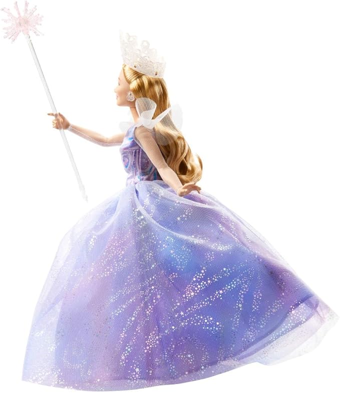 Mattel Universal Pictures' Wicked: for Good Deluxe Glinda Fashion Doll with Removable Outfit & 3 Accessories, Inspired by The Movie