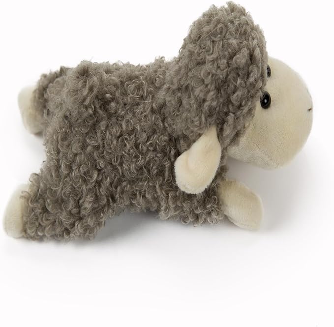 Sheep Lamb Plush, Soft Cute Grey Lamb stuftted Animal, Children's Sheep Plush, Gifts Children Prone Position 8.5inch…