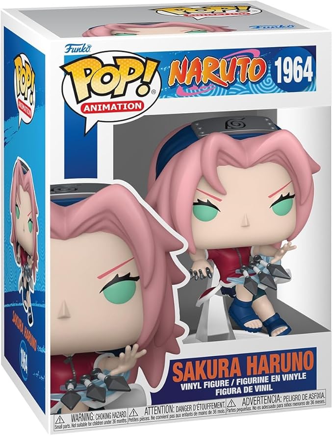 Funko Pop! Animation: Naruto Classic - Sakura Haruno - Collectable Vinyl Figure - Gift Idea - Official Merchandise - Toys for Kids & Adults - Anime Fans - Model Figure for Collectors and Display