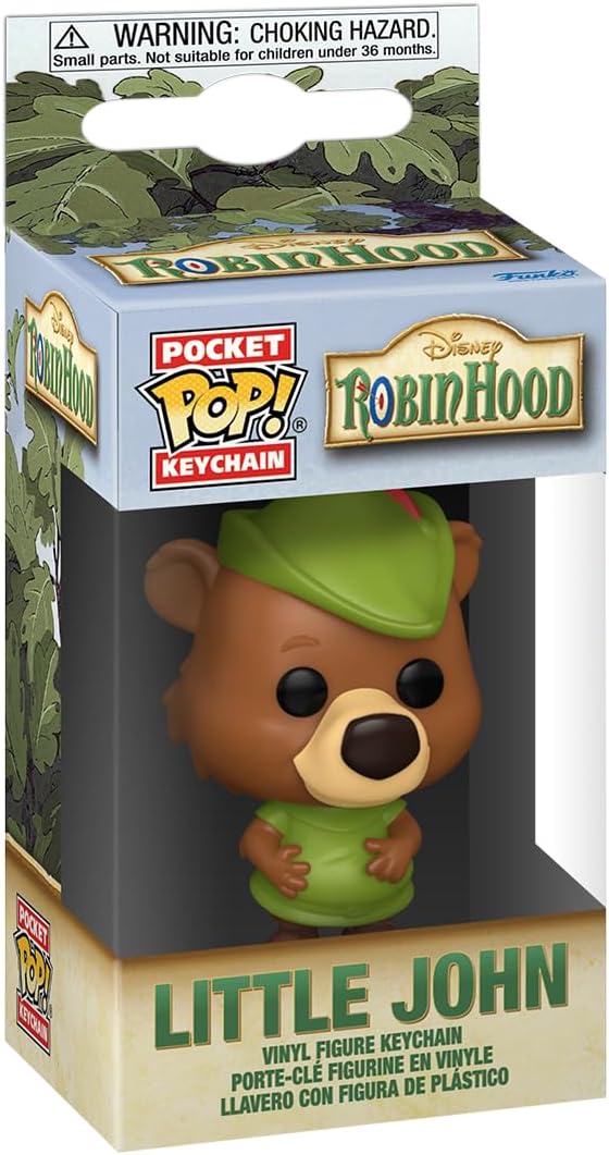 Funko POP! Keychain: Robin Hood - Little Jon Novelty Keyring - Collectable Mini Figure - Stocking Filler - Gift Idea - Official Merchandise - Movies Fans - Backpack Decor