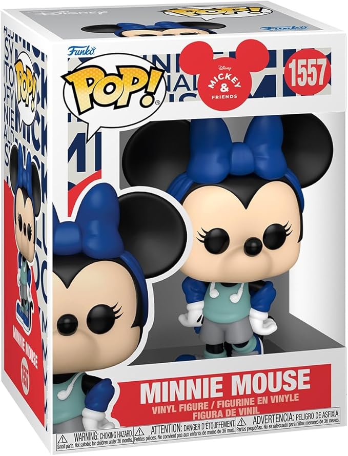 Funko Pop Disney: Mickey & Friends - Minnie Mouse - Disney Standard Characters - Collectable Vinyl Figure - Gift Idea - Official Merchandise - Toys for Kids & Adults - Cartoon/Animation Fans