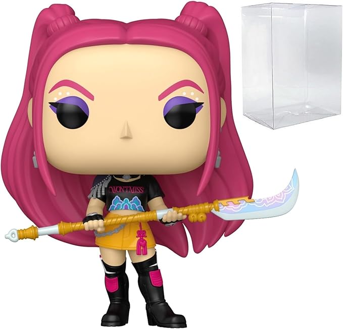POP Funko Anime: Kpop Demon Hunters - Mira Vinyl Figure, Multicolored, 3.75 Inches (Bundled with Compatible Box Protector Case)