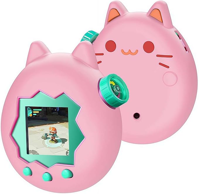 Protective Case for Tamagotchi Paradise, Cute Silicone Cover for Kids, Evolved Electronic Pet Toy Skin Shell Case, Soft Film Anti-Scratch, Ultra-Thin Full Protective Case Cover