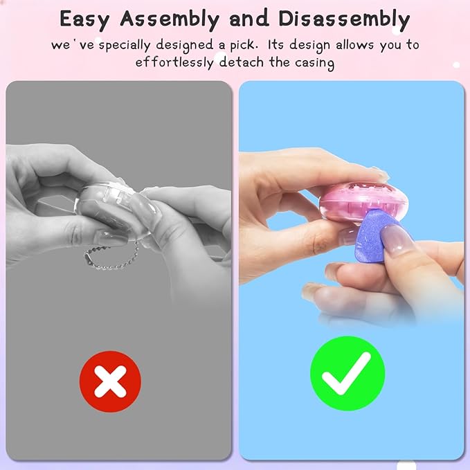 Translucent Cover Case for Tamagotchi Connection Virtual Reality Pet, Plastic Transparent Case Compatible with Tamagotchi Connection Electronic Pet Accessories