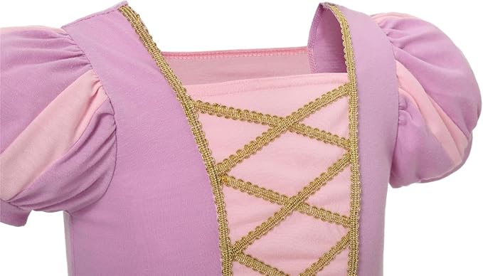 Dressy Daisy Toddler Little Girls Princess Dress Medieval Renaissance Outfit Accessories Everyday Casual Playwear Size 2-12