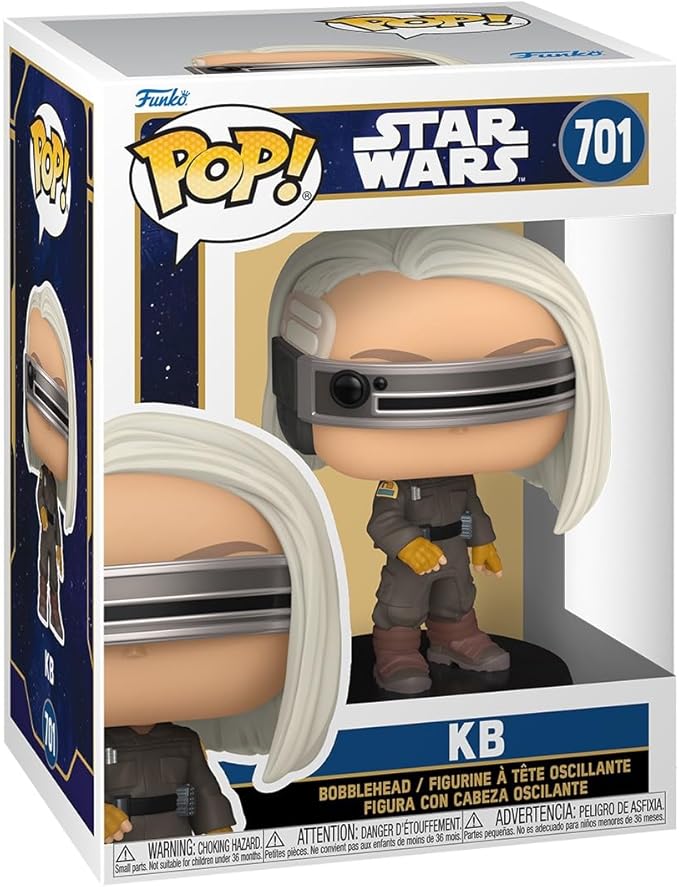 Funko Pop Star Wars: Skeleton Crew - KB - Star Wars Skeleton Crew - Collectable Vinyl Figure - Gift Idea - Official Merchandise - Toys for Kids & Adults - Sci-Fi Fans - Model Figure for Collectors