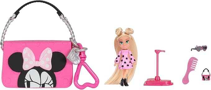 Disney ILY Mini Dolls Tote-ILY-Teenies Blind Pack Bundle (2 Dolls in Each), Inspired by Your Favorite Disney Characters or Stories with Matching Purse and Accessories – Which One Will You Get?