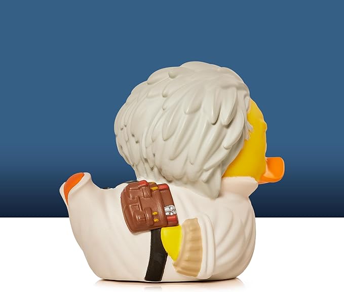 TUBBZ Mini: Back to The Future - Doc Brown Cosplaying Rubber Duck Vinyl Figure