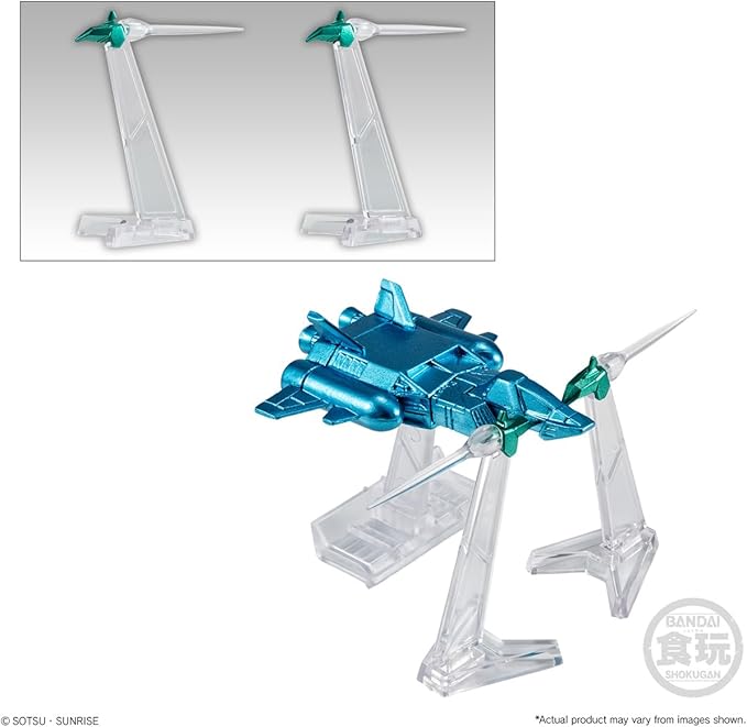 Bandai Shokugan - Gundam - FW Gundam Converge Core Big Zam & Core Booster (Metallic ver.), Converge Collectible Figure