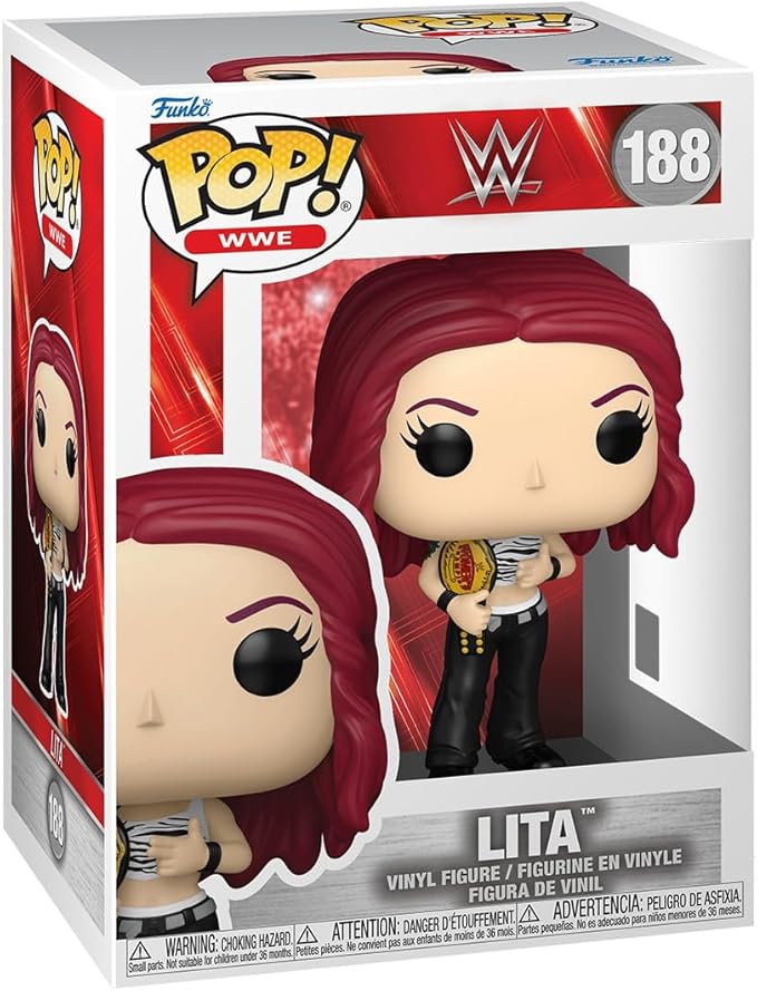 Funko Pop! WWE: Lita - Collectable Vinyl Figure - Gift Idea - Official Merchandise - Toys for Kids & Adults - Sports Fans - Model Figure for Collectors and Display