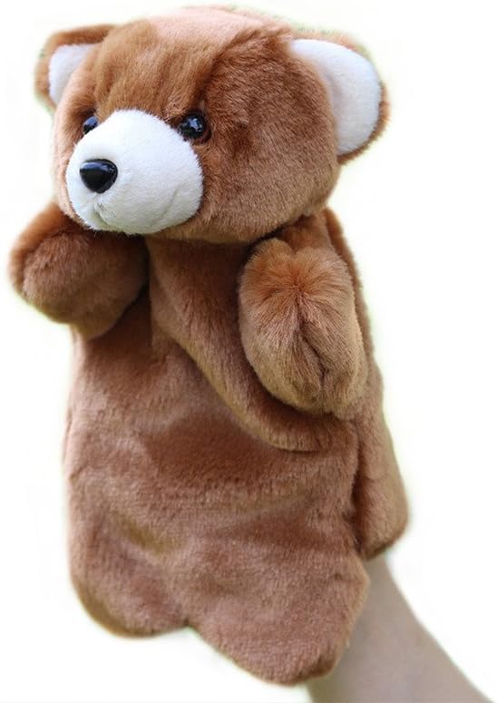RIY Hand Puppet - Zoo Friends Animals Educational Puppets Bear