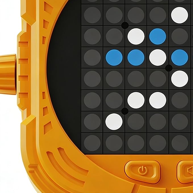 Electronic Strategy Game | AI Handheld Toy,Five in a Row Logic Puzzle Board Game,for Kids Adults Road Trip Camping Party Travel