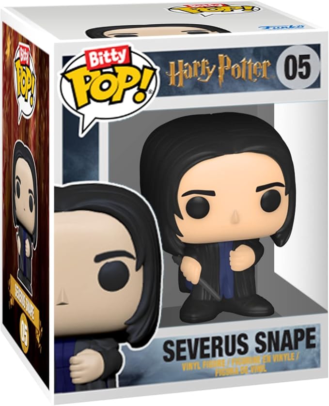 Funko Bitty POP! HP - Dumbledore, 4-Pack - Albus Dumbledore, Nearly Headless Nick, Minerva McGonagall and A Surprise Mystery Mini Figure - 0.9 Inch (2.2 Cm) - Harry Potter Collectable - Gift Idea