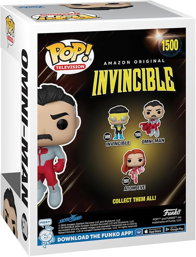 Funko POP! Television: Invincible - Omni-Man - Collectable Vinyl Figure - Gift Idea - Official Merchandise - for Kids & Adults - TV Fans - Model Figure for Collectors and Display
