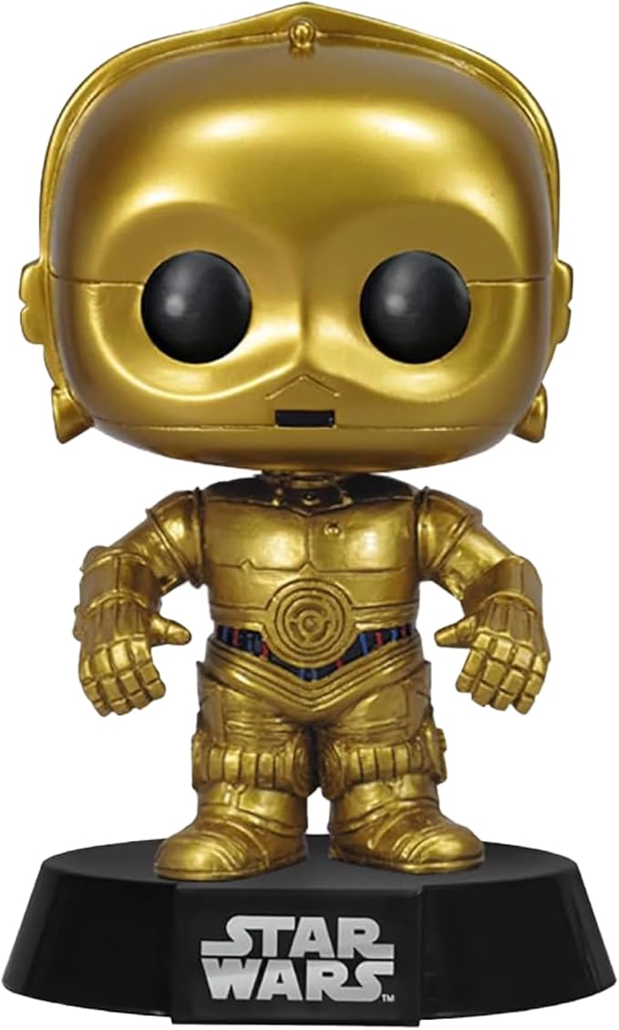 Blue Salamander Emporium Protective Case Bundle – Includes C-3PO #13 Vinyl Figure, Collectible Gift Idea