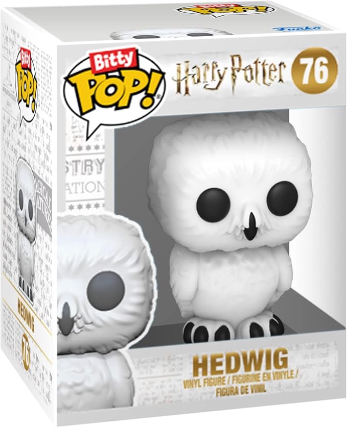 Funko Bitty POP! HP - Dumbledore, 4-Pack - Albus Dumbledore, Nearly Headless Nick, Minerva McGonagall and A Surprise Mystery Mini Figure - 0.9 Inch (2.2 Cm) - Harry Potter Collectable - Gift Idea
