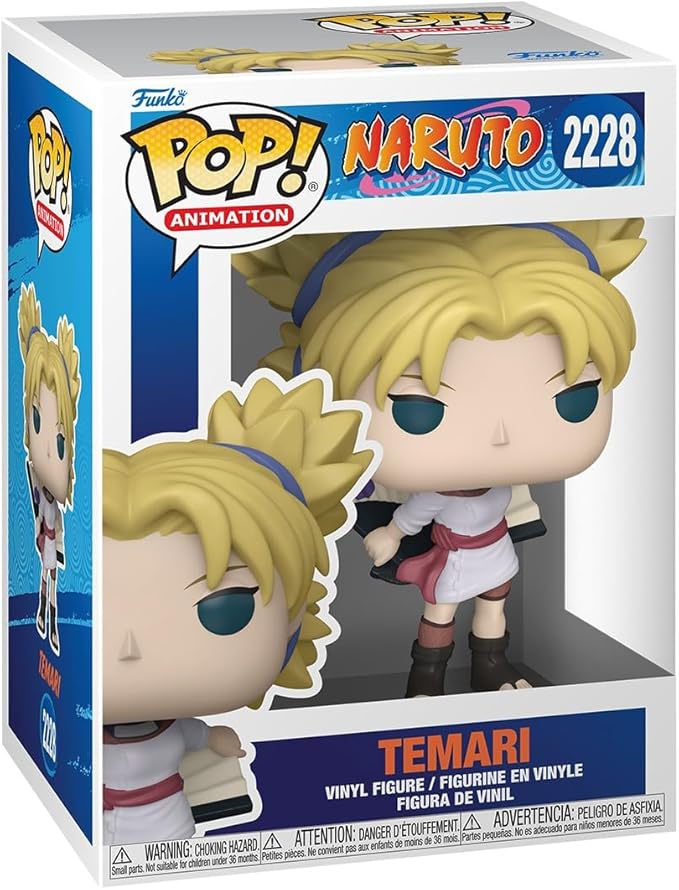 Funko Pop! Animation: Naruto Classic - Temari - Collectable Vinyl Figure - Gift Idea - Official Merchandise - Toys for Kids & Adults - Anime Fans - Model Figure for Collectors and Display