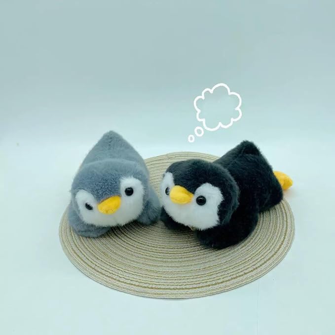 Penguin Stuffed Animal Cute Plush Doll Toy 8 inch for Girls Boys Christmas(pa Penguin Black)