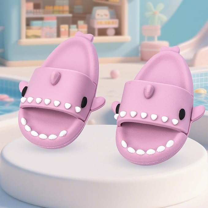 Clothing Shark Summer Sandals for Dolls - Open-Toe Slippers, Cute Accessories Easter Gifts for Photography, Display & Collectors Age Limit 15+ Easter Gifts(Purple)