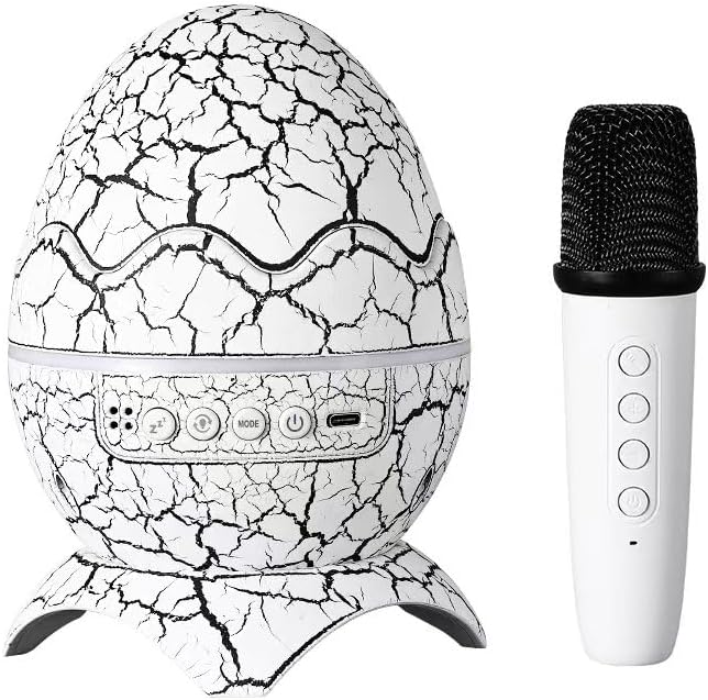 Rossetta Galaxy Projector Karaoke Machine for Kids, Rechargeable Star Projector with Wireless Microphone, Bluetooth Speaker, Nebula Night Light for Bedroom, Party, Christmas Birthday Gifts for Kids