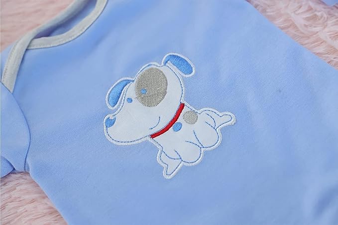MAIHAO Reborn Baby Doll Clothes for 17-22 Inch Newborn Baby Dolls Clothing Boy Outfit Accessories【Puppy Pattern 4pcs Set 】