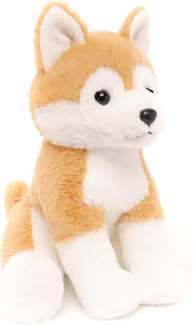 Japanese Akita Shiba Stuffed Animal Plush Toy, 13 inches