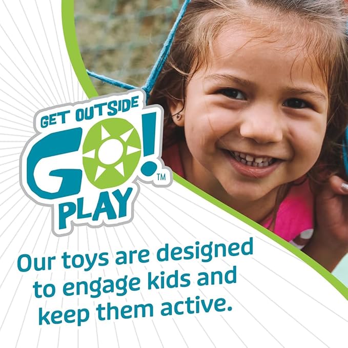 Toysmith Get Outside Go! Outdoor Toys in Multiple Styles and Colors. Encourage Active Play and Exploration. Recommended for Ages 5+