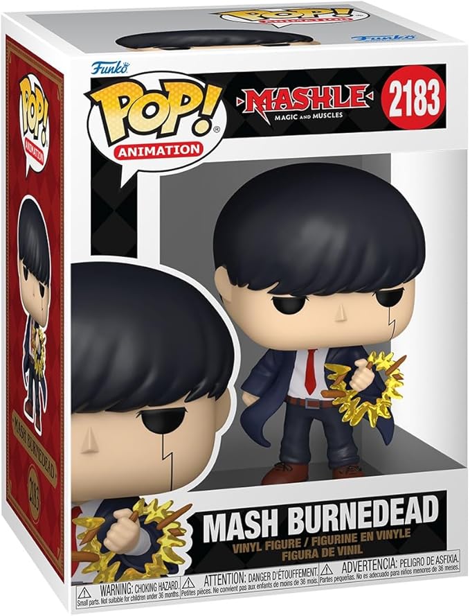 Funko Pop! Animation: Mashle - Mash Burnedead - Collectable Vinyl Figure - Gift Idea - Official Merchandise - Toys for Kids & Adults - Anime Fans - Model Figure for Collectors and Display
