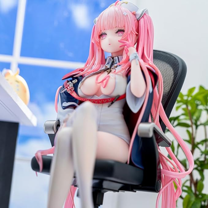HMS Perseus Figure Nurse Costume Version 21cm Sitting Pose Anime Figurine Girl HMS Perseus Action Figure Desktop Decoration Collectibles