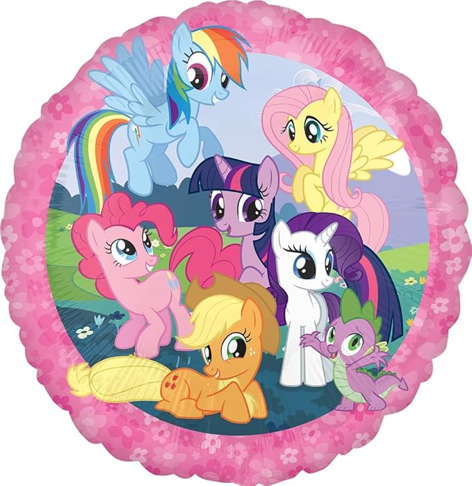 Anagram MLP Birthday Party Supplies Pinkie Pie and Rainbow Dash Balloon Bouquet Decorations