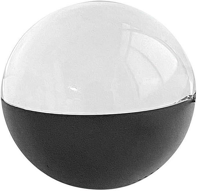 Creative Crystal Ball Video Player - 3D Electronic Glass Ball with MP4/JPG Support, 4GB Storage & Adjustable Volume, Ideal for Gifts, Travel Memories & Family Moments (Black)
