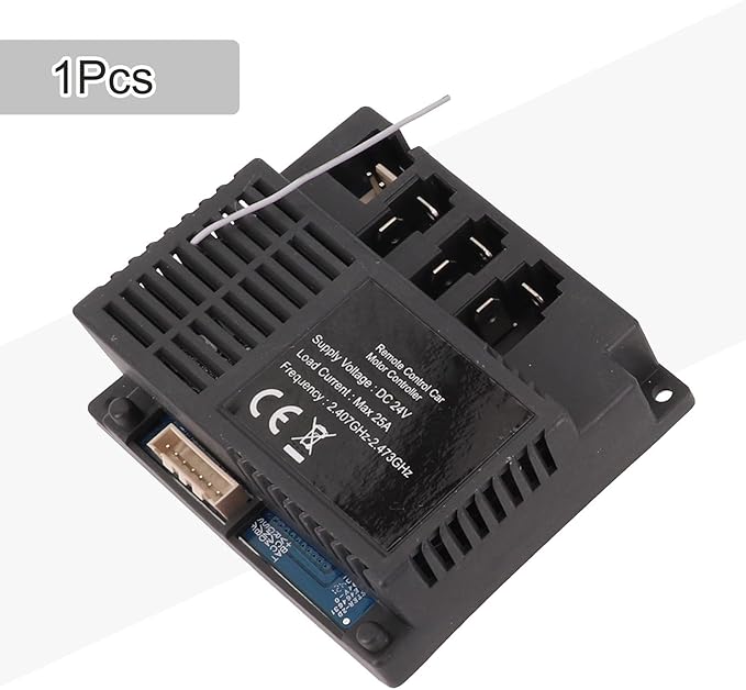 JR-RX-12V 6V 24V Electric Vehicle Receiver Module for Remote Control Toy Car Parts, RC 1, RC 2, RC 3, RC 4, JR-RX-6V, JR-RX-6V receiver, Children Electric Car Remote Control(JR1930RX 7pin)