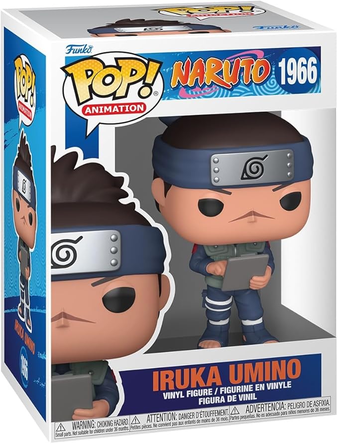 Funko Pop! Animation: Naruto Classic - Iruka Umino - Collectable Vinyl Figure - Gift Idea - Official Merchandise - Toys for Kids & Adults - Anime Fans - Model Figure for Collectors and Display