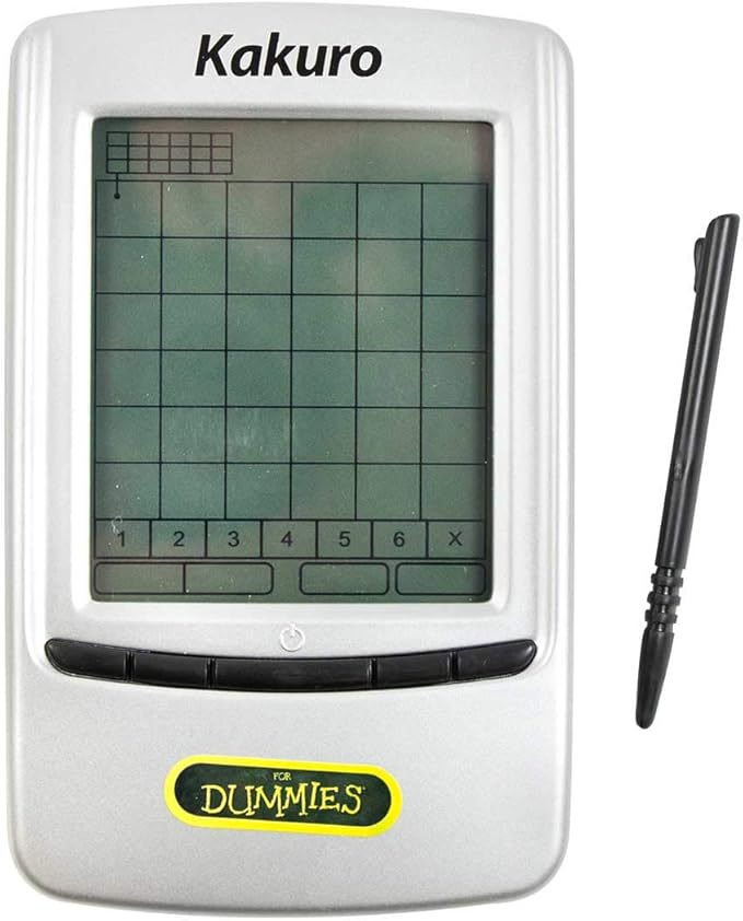 Kakuro for Dummies Handheld by Wiley