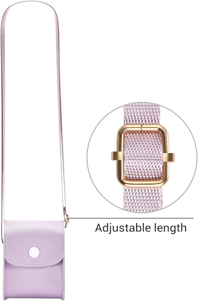 Protective Case for Bitzee Interactive Toy Digital Pet,4 Colors Outdoor Travel Carry-on Resistant Drop Crash,Case for Bitzee Interactive Pet Virtual Electronic Pets for Girls & Boys (Pale Purple)