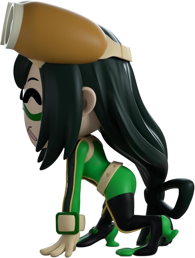 Youtooz Tsuyu Asui 4" Vinyl Figure – Tsuyu Asui Action Figure from My Hero Academia Anime Collection